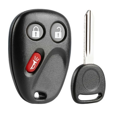 Replacement For 2003 2004 2005 2006 Cadillac Escalade EXT ESV Key + Fob Remote
