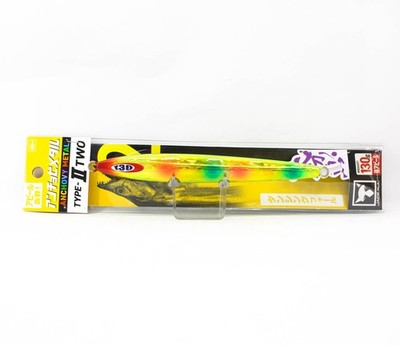 Jackall Metal Jig Anchovy Type 2 Slow Slide 130 Gram Chart (0349)