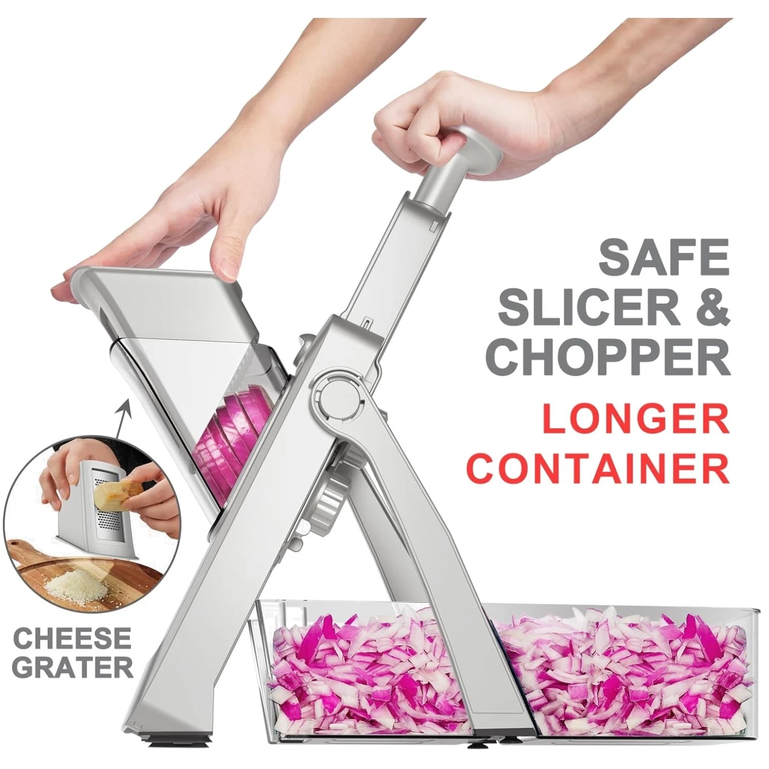 Safe Mandoline Slicer for Veggie Lovers