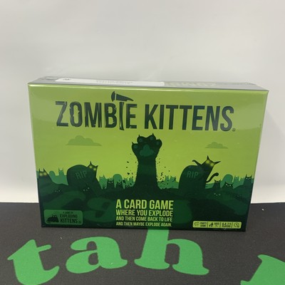 Zombie Kittens Card Game Party Game 2 to 5 Players Ages 7+ Exploding Kittens