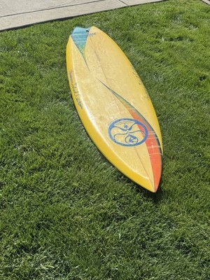 Vintage surfboard 1980's Hawaiian Island Creations twin fin HIC | eBay