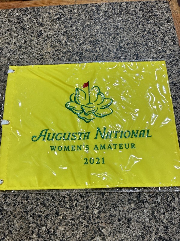 2021 AUGUSTA NATIONAL WOMEN'S AMATEUR MASTERS GOLF PIN FLAG NEW PINGFLAG WOMENS