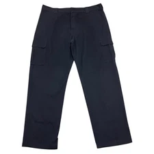 Dickies Cargo Trousers Navy Mens 42W 33L Relaxed Straight Fit Worker Skater