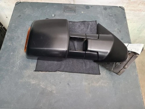 Passenger Side View Mirror Black Textured Tow Package Fits 07-21 TUNDRA 1106624