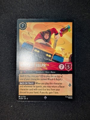 Disney Lorcana Wreck-It Ralph - Big Lug 24/204 - Reign of Jafar - Regular (SR)
