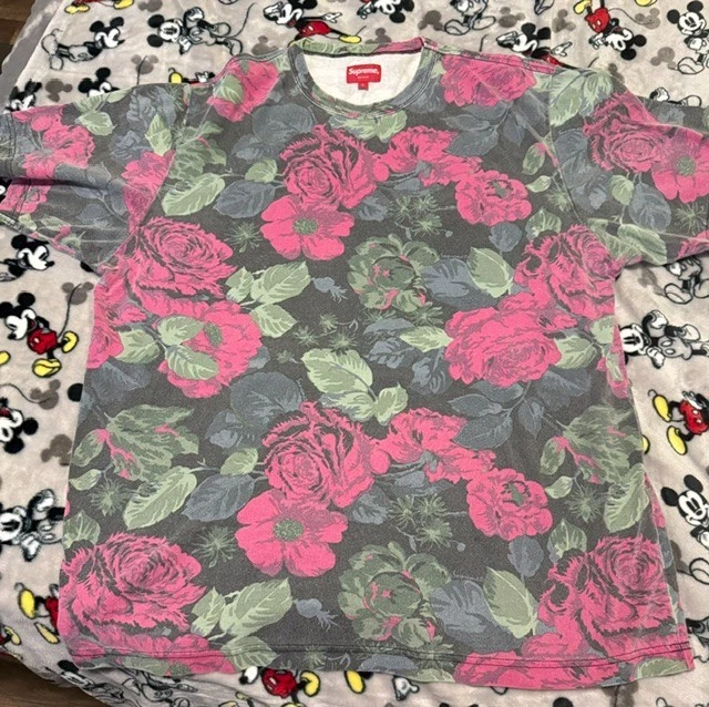 Supreme Short Sleeve Floral T-Shirts for Men for sale | eBay
