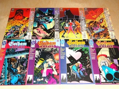 Batman: Gotham Nights 1-4 (1992) VF & II 1-4 (1995) VF+ Complete Sets DC
