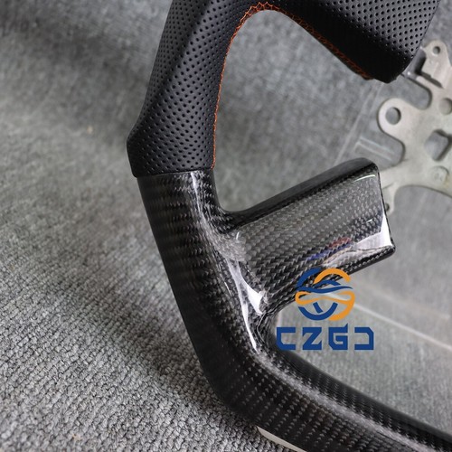 Real Carbon Fiber Steering Wheel For Chrysler 300C Dodge Charger srt8 2005-2010 - Picture 3 of 5