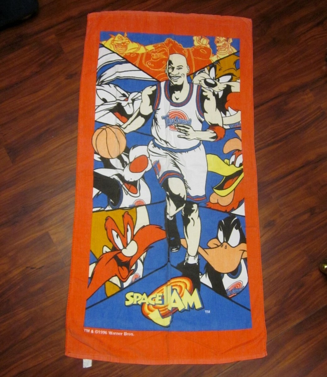 Space jam  ルーニートゥーン×マイケル・ジョーダン ロングタオル Space jam ルーニー・テューンズ×マイケル・ジョーダン ロング