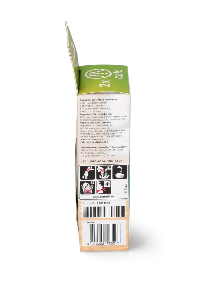 Bosch Tassimo TCZ6004 descaling tablets eBay