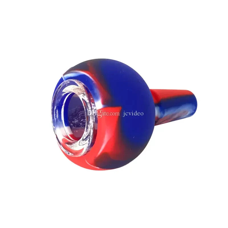 4psc Silicone Bowl Stem Replacement for Bongs 14mm Male