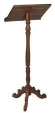 Mancha de nogal atril colección Canterbury madera dura de arce