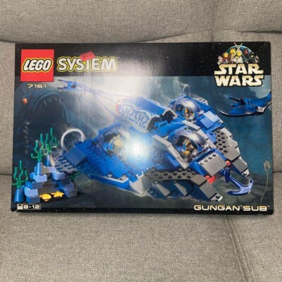 LEGO 7161 System Star Wars Gungan Sub In 1999 Brand New Sealed Box Japan Retired