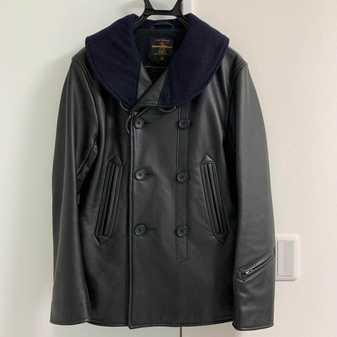 GOLDEN BEAR x GARMENTS Leather Jacket Black Size-36 Used GOLDEN BEAR x GARMENTS Leather Jacket Black Size-36 Used