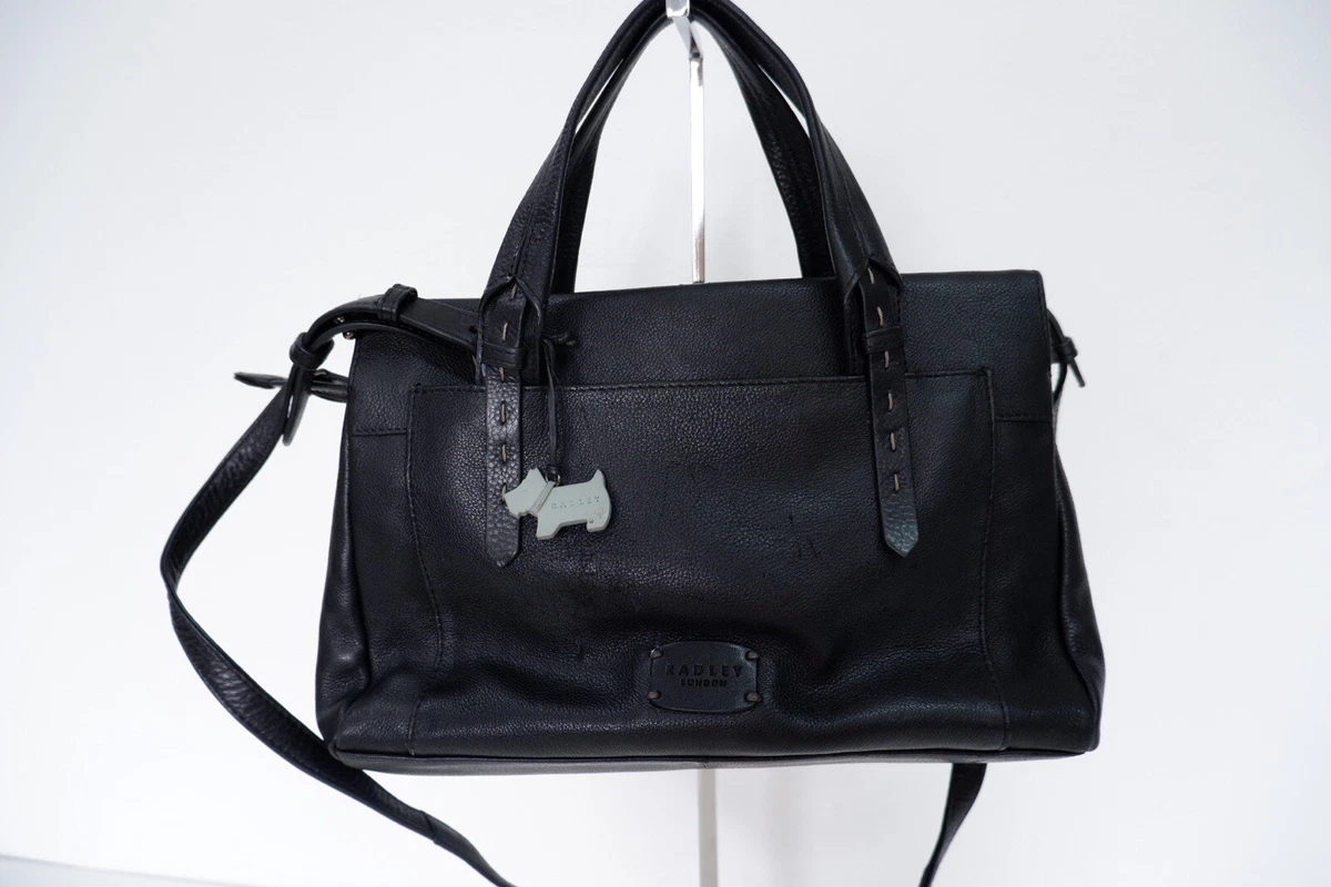 Radley Womens Handbag Black Bag VGC eBay