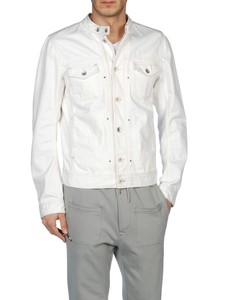 diesel white denim jacket