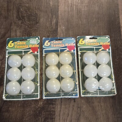 18 Vintage  Beer Ping Pong Balls Table Tennis Washable Drinking Game 