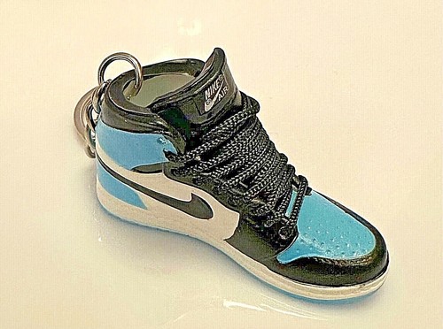 Mini Nike Keyring Sneakers π₯3D Jordan 1 keychain Trainer Sports Shoe & gift box - Picture 53 of 114