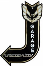 US Schild Street Sign Pontiac Trans Am  Garage Firebird - 29 x 44 cm cool !