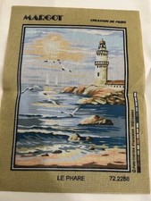 Margot Needlepoint Canvas Kit Le Phare-722288 - With Threads