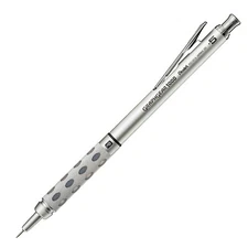 PG1015A Pentel Graph Gear 1000 Automatic Drafting Pencil, 0.5mm Gray, 3 Each