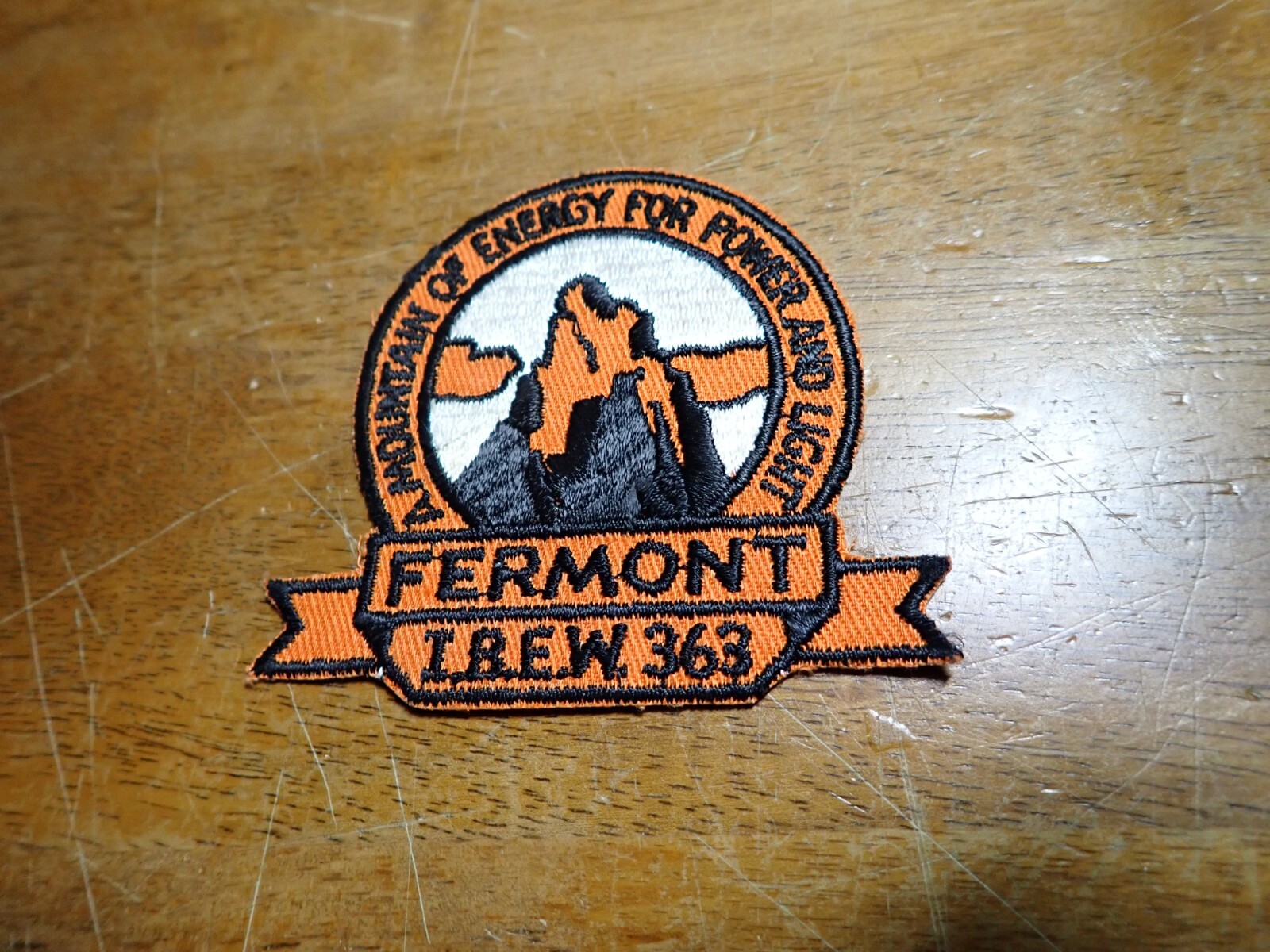 ELECTRIC UTILITIES FERMONT TREW 363 WIND TURBINES ELECTRIC POWER PATCH  BX F #6