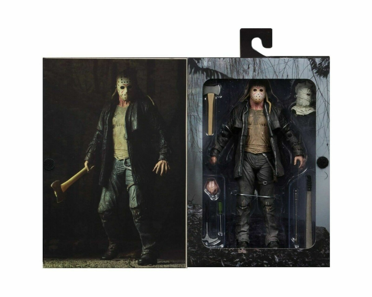 NECA Friday The 13th 2009 Ultimate Jason Voorhees 7 In Action
