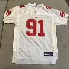 RARE - Reebok - New York Giants - Justin Tuck - #92 White Jersey - Youth XL