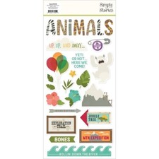 Simple Stories  SAY CHEESE WILD  Foam Stickers  Disney