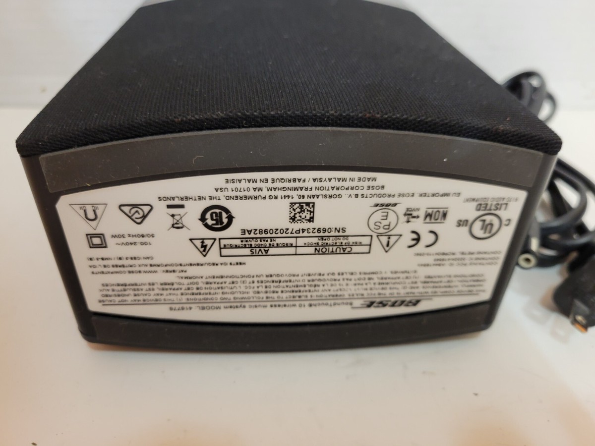 Bose SoundTouch 10 Model 416776 Wireless Portable Speaker - For