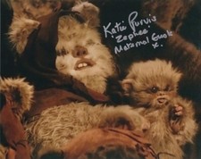 KATIE PURVIS signed Autogramm 20x25cm STAR WARS in Person autograph COA