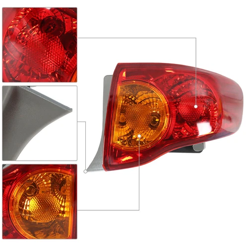 Luz trasera exterior para pasajero lado derecho Toyota Corolla 2009-2010 - Imagen 4 de 15