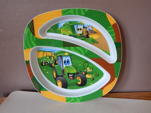 JOHN DEERE The First Years Toddlers Plate~8" x 8"