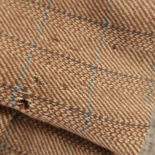VTG J Press Jacket L Brown Windowpane Check 100% Wool Blazer USA 1960s 44L - Picture 7 of 21