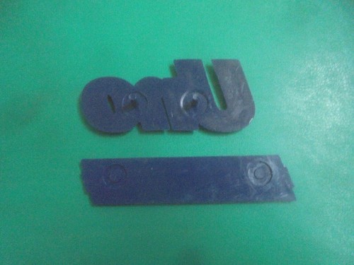LOGO FREGIO SIGLA POSTERIORE ( UNO ) + ( FIAT ) GRIGLIA ANT UNO TURBO MK2 - 第 2/2 張圖片