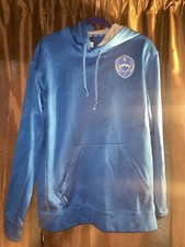 Men  s Large Nike Football Royal Blue Therma-Fit Hoodie