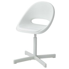 NEW IKEA LOBERGET / SIBBEN Children's desk chair, white