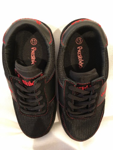 Bushido Black Sparring Kickboxing Sneakers Shoes Junior Child Size 13 Unisex - Picture 3 of 7