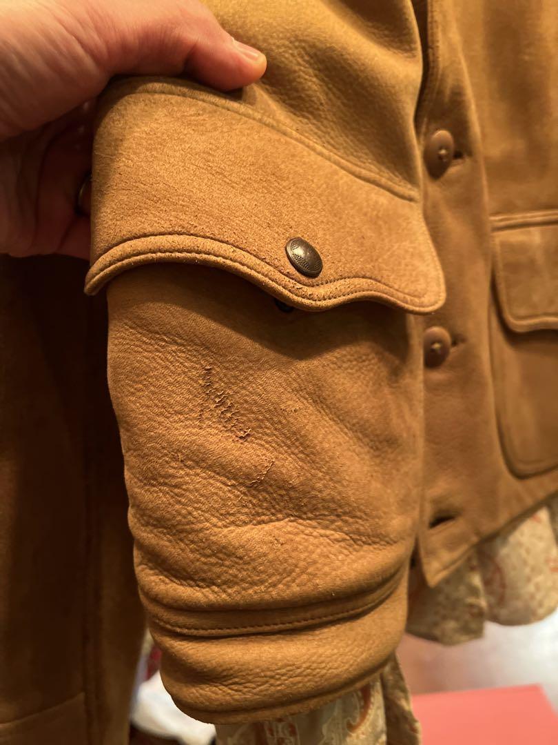 RRL Deerskin Leather Jacket Limited Edition Ralph Lauren RRL Deerskin Leather Jacket Limited Edition Ralph Lauren