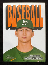TYLER SODERSTROM 2021 Topps Heritage 1972 Pack Cover #72TPCC-6 Rookie Card RC