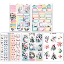 Planner Sticker Kit Christmas Winter Holiday Sticker for standard weekly planner