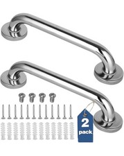 2Pack Shower Grab Bars Stainless Steel Shower Handle Bathroom Safety Handle Bars