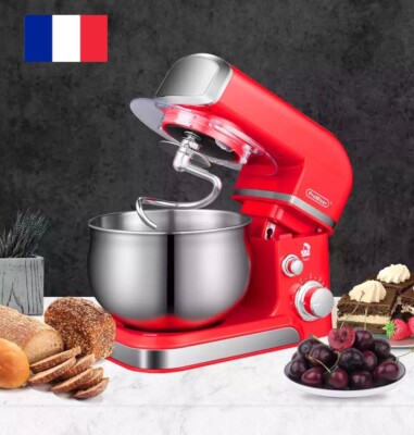 Domo - robot pâtissier multifonction 6l 1200w inox - do9231kr TU pas cher
