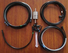 Tank to Motor Nylon Fuel Lines Kit for 1999 2000 01 02 03 Chevy Silverado V8 GAS