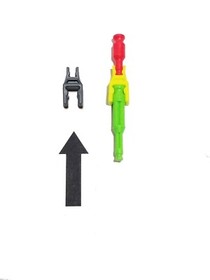 20 NEW Gray Micro K'NEX Transition Adapter Connectors (Yellow Size) Pieces KNEX