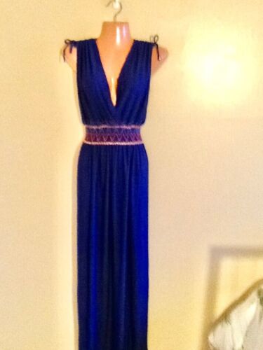 Women's Plus Size Sleeveless Casual Bohemian Long Maxi Dress 1X