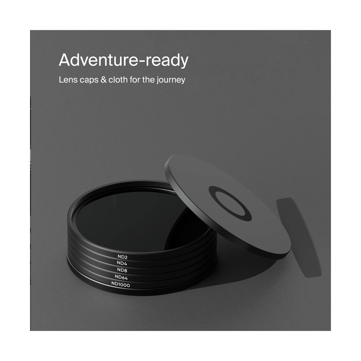 Urth 95mm ND2, ND4, ND8, ND64, ND1000 レンズフィルターキット