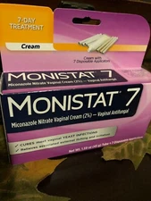 Monistat 7 Vaginal Antifungal Cream with Disposable Applicators 1.59 oz