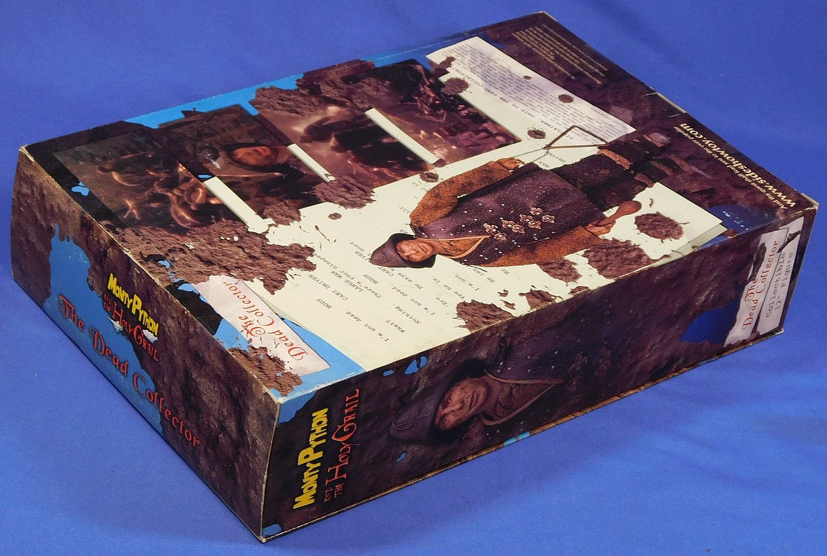 7 MONTY PYTHON HOLY GRAIL 12-INCH FIGURES 2001 ALL SEALED NEW IN