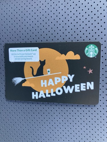 STARBUCKS 2026 HAPPY HALLOWEEN COLLECTORS GIFT CARD BRAND NEW VERY HARD TO FIND
